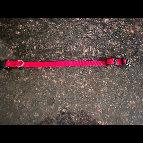 Small Red Nylon Leash - Picture 5 of 8